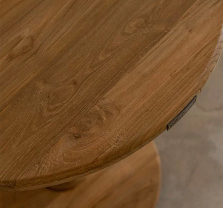 DOROTHY Mid-Century Solid Wood Side Table - Radical Homes Singapore