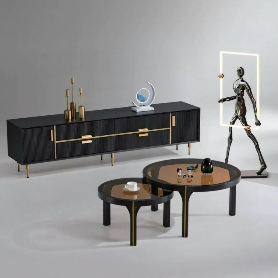 RANO Modern TV Console & Coffee Table - Radical Homes Singapore