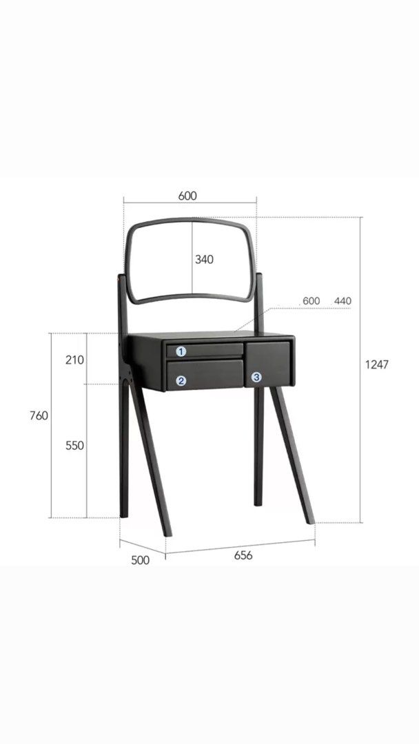 SHYAN Modern Vanity Table Set - Radical Homes Singapore