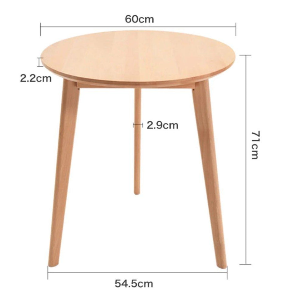 SIENTO Round Dining Table - Radical Homes Singapore