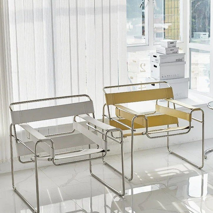 PELLORIN Faux Leather Armchair - Cassa Haus Singapore