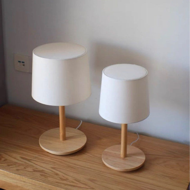 SINA Oak Table Lamp - Radical Homes Singapore