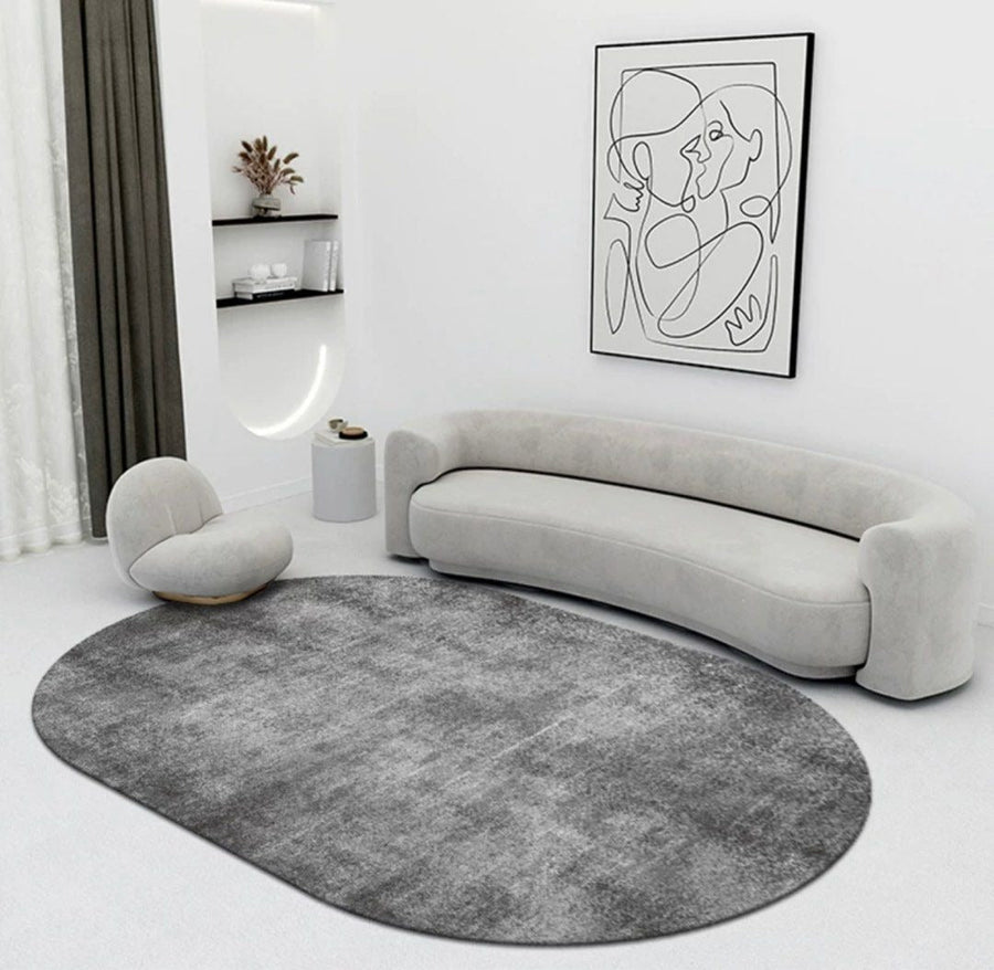 RENZO Oval Rug - Radical Homes Singapore