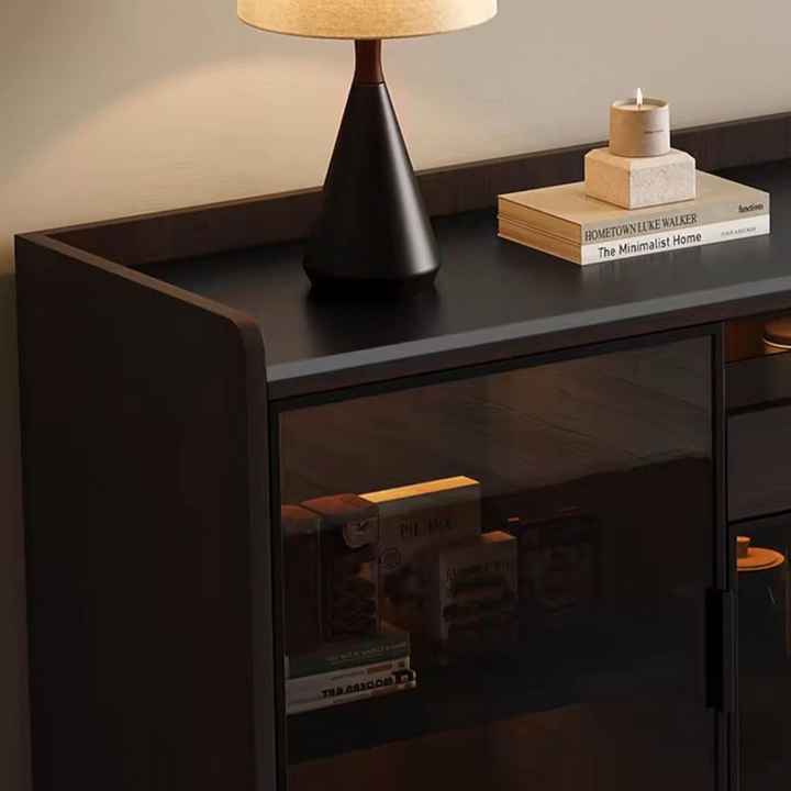 FERNODA Modern Sintered Stone LED Sideboard - Radical Homes Singapore