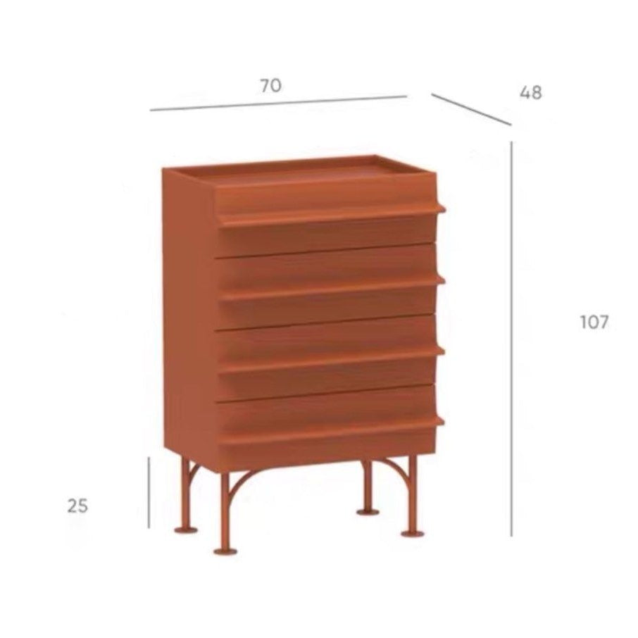 LEONTIUS Rustic Chest Of Drawers - Radical Homes Singapore