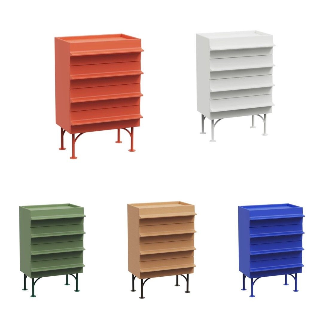 LEONTIUS Rustic Chest Of Drawers - Radical Homes Singapore