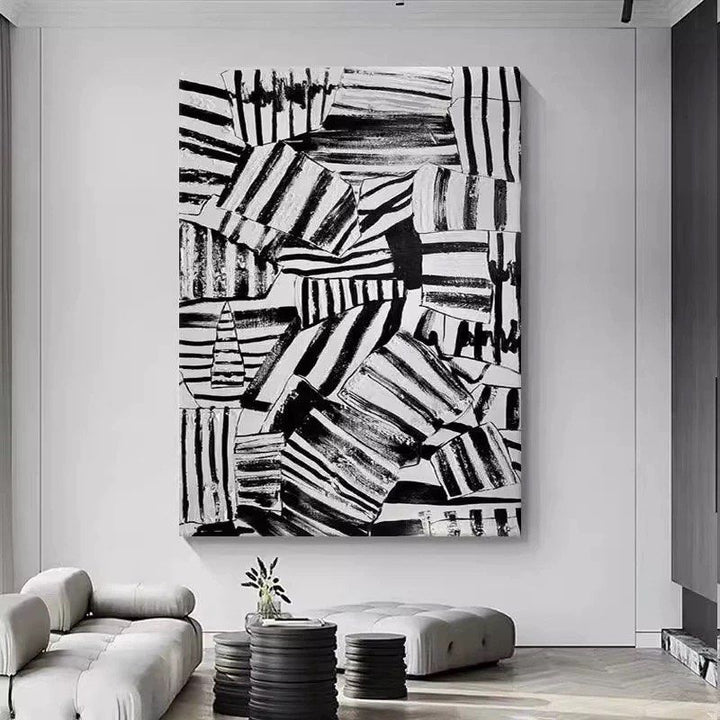 SINZA Modern Oil Painting - Radical Homes Singapore
