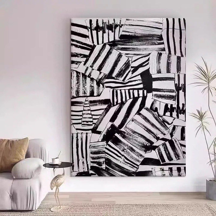 SINZA Modern Oil Painting - Radical Homes Singapore