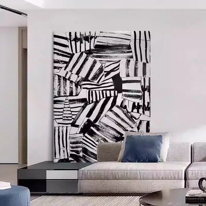 SINZA Modern Oil Painting - Radical Homes Singapore