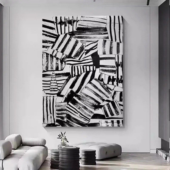 SINZA Modern Oil Painting - Radical Homes Singapore
