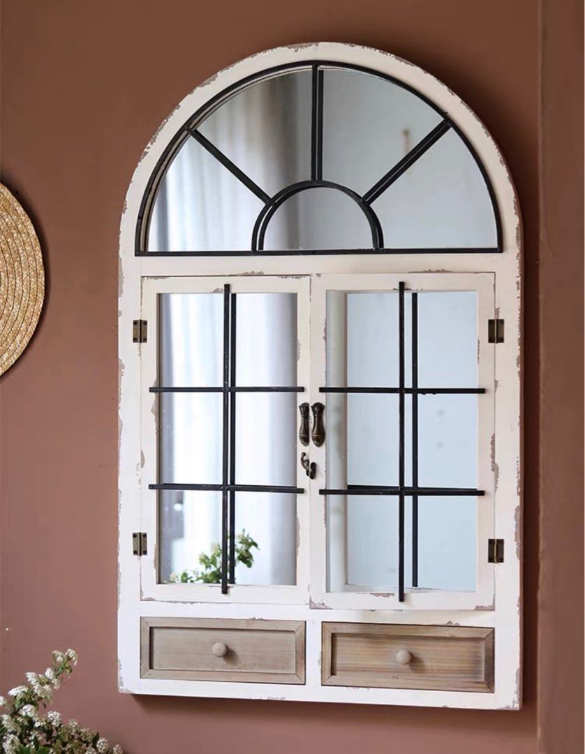 SKIE Vintage Wall Mirror - Radical Homes Singapore
