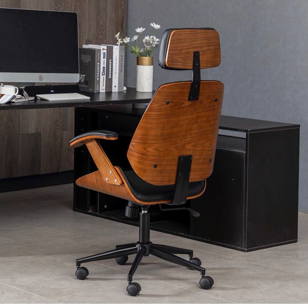 SMITH Leather Ergonomic Chair - Radical Homes Singapore