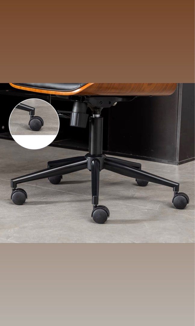 SMITH Leather Ergonomic Chair - Radical Homes Singapore