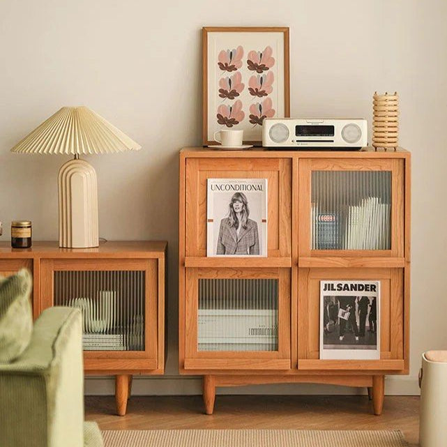 VEMIER Solid Wood Sideboard - Radical Homes Singapore