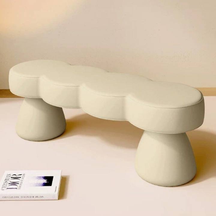 SELWYN Modern Boucle Bench - Radical Homes Singapore