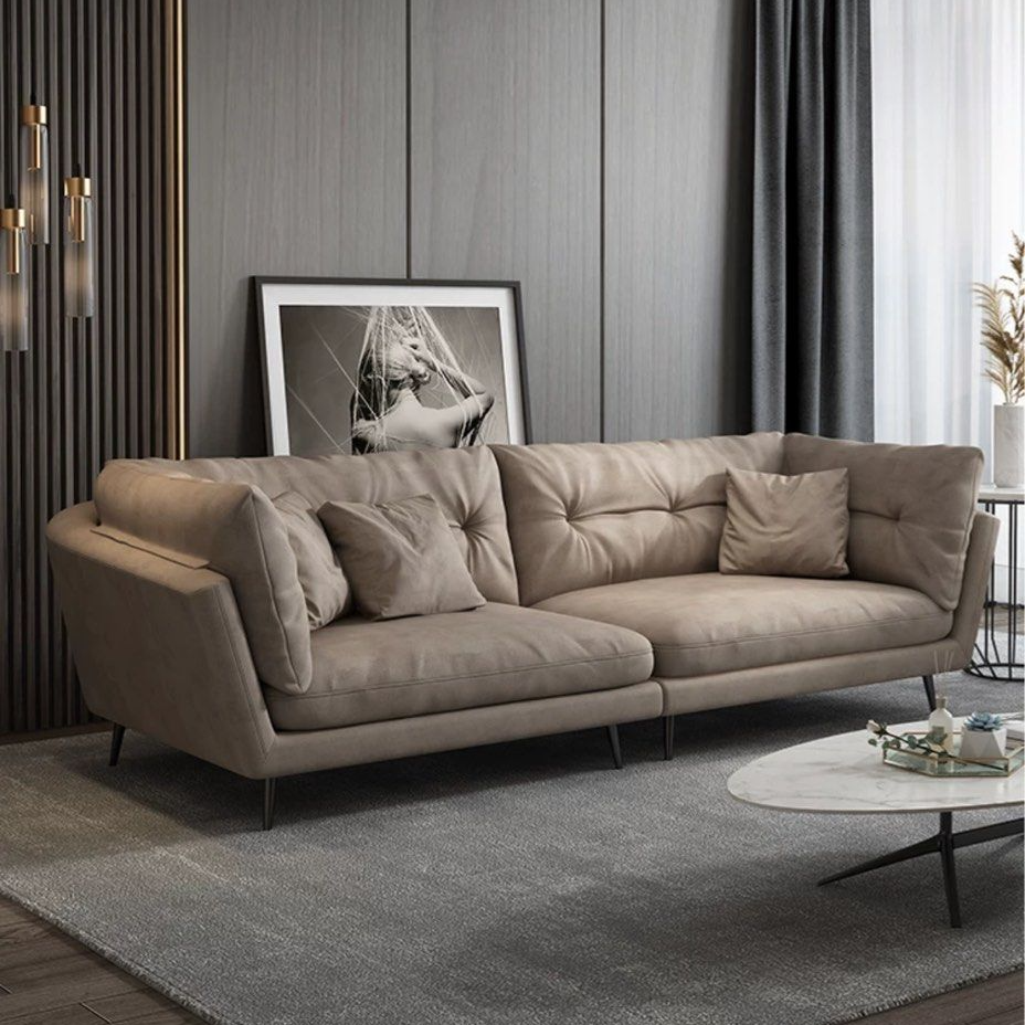 ROVELA Modern Leathaire Sofa - Radical Homes Singapore