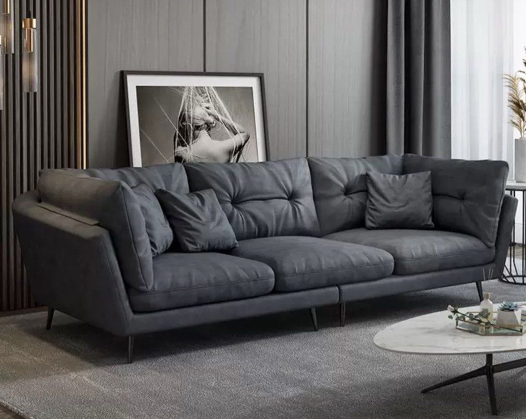 ROVELA Modern Leathaire Sofa - Radical Homes Singapore