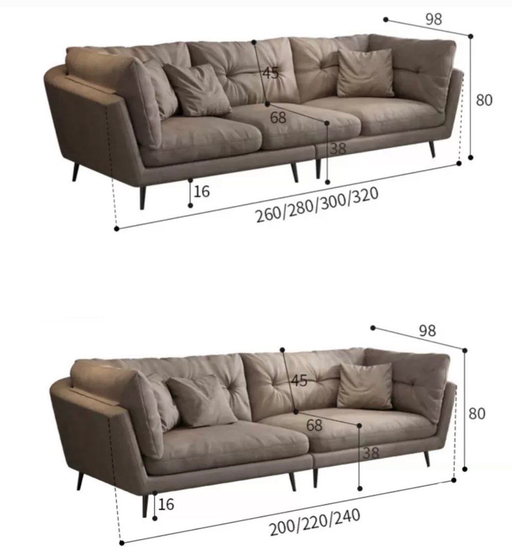 ROVELA Modern Leathaire Sofa - Radical Homes Singapore