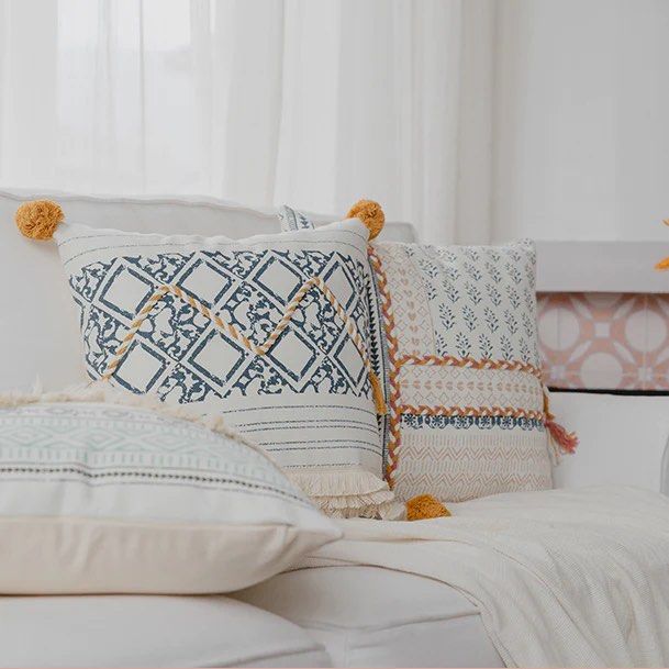 SOHO Tassel Design Pillow - Radical Homes Singapore
