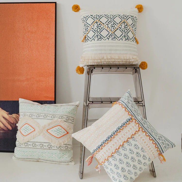 SOHO Tassel Design Pillow - Radical Homes Singapore