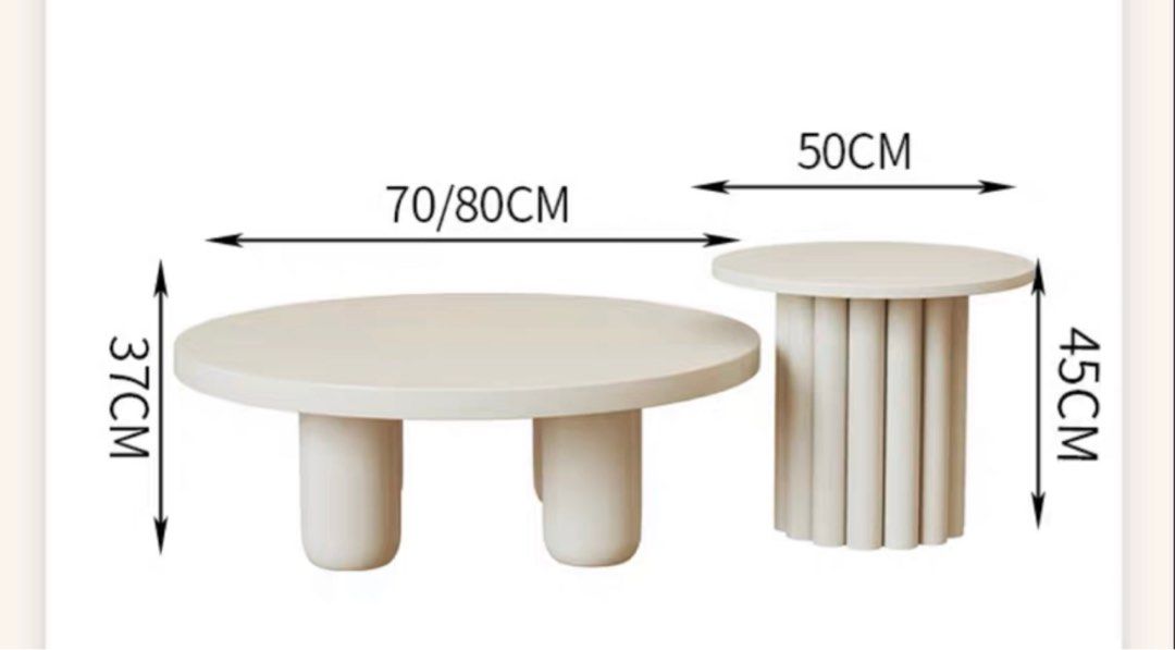 SEBASTIAN Modern Nesting Coffee Tables - Radical Homes Singapore