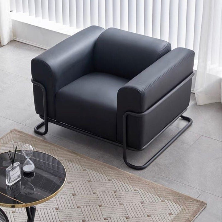 LENOVIA Modern Leather Sofa - Radical Homes Singapore