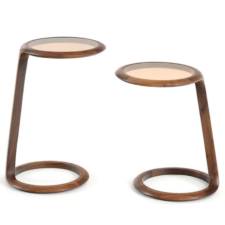 BARNES Solid Wood Side Table - Radical Homes Singapore