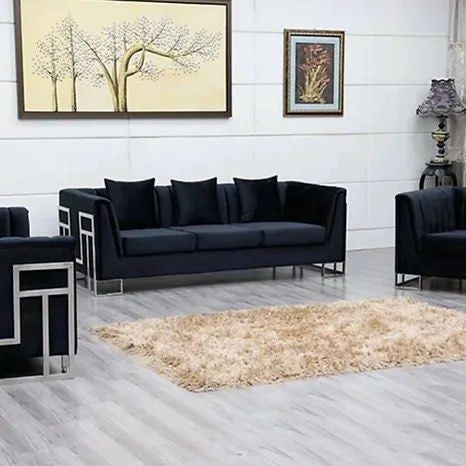 VALENTO Modern Velvet Sofa - Radical Homes Singapore