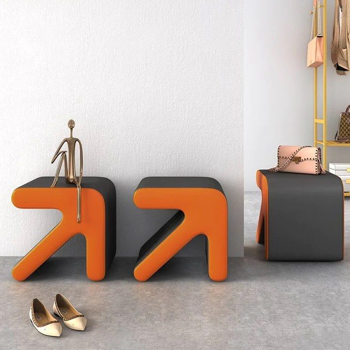ENRICO Arrow Ottoman - Radical Homes Singapore
