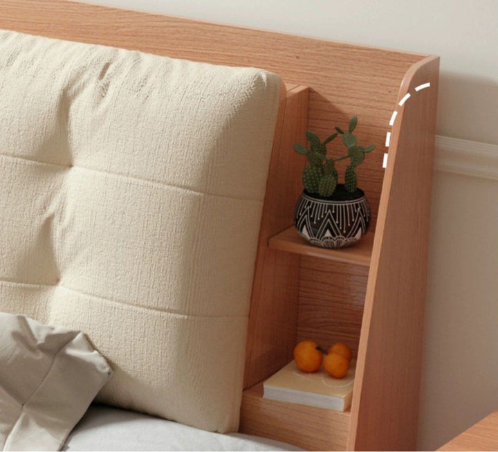 SOVARA Modern Solid Wood Bedframe - Radical Homes Singapore