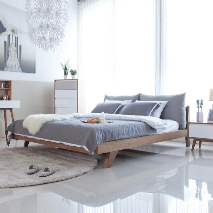 SOVOM Scandinavian Bedframe - Radical Homes Singapore