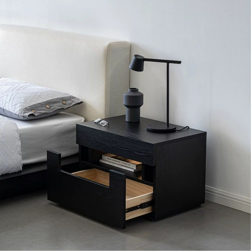 JESSICA Minimalist Bedside Table - Radical Homes Singapore