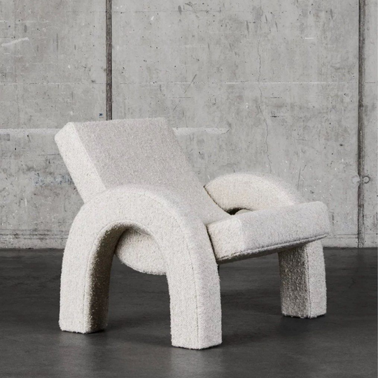 TULA Modern Boucle Lounge Chair - Cassa Haus Singapore