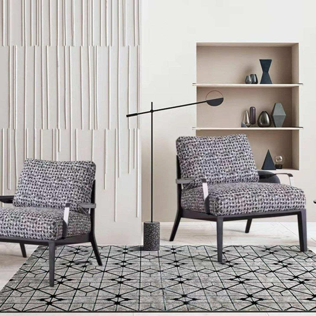 DYLAN Modern Fabric Lounge Chair - Radical Homes Singapore