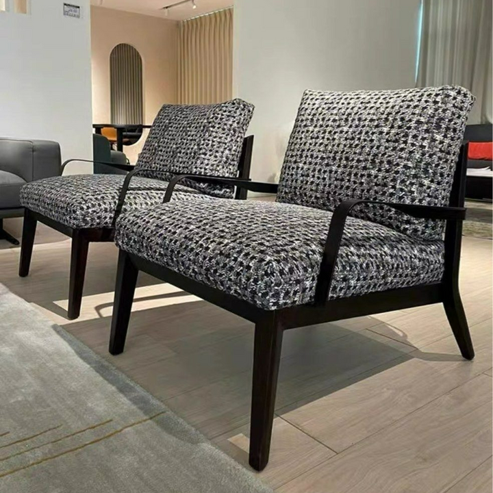 DYLAN Modern Fabric Lounge Chair - Radical Homes Singapore