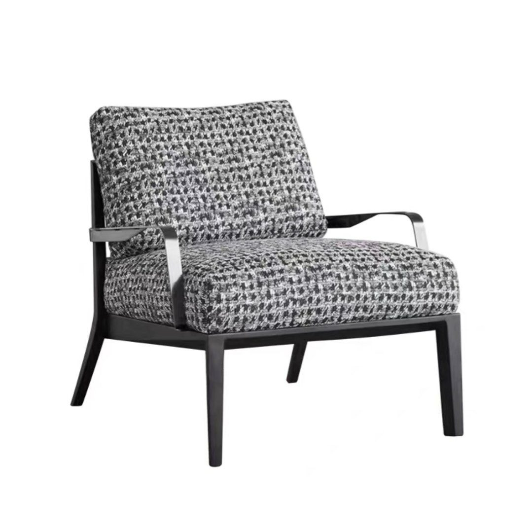 DYLAN Modern Fabric Lounge Chair - Radical Homes Singapore