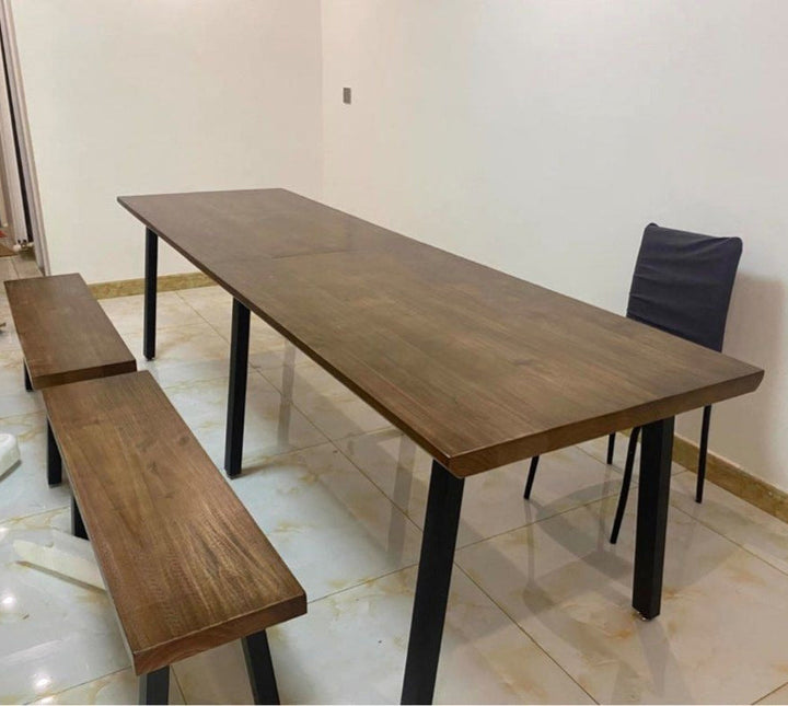 DIAZ Modern Solid Wood Study / Dining Table - Radical Homes Singapore
