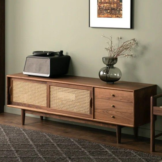 FAELAN Rattan TV Stand - Radical Homes Singapore