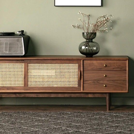 FAELAN Rattan TV Stand - Radical Homes Singapore