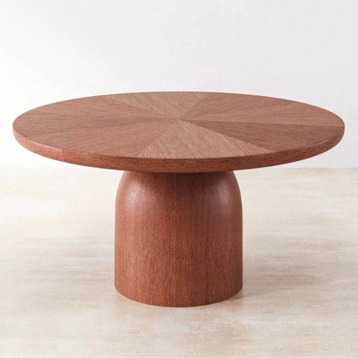 PARQUETRY Modern Herringbone Solid Wood Dining Table - Cassa Haus Singapore