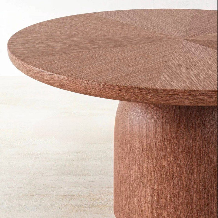 PARQUETRY Modern Herringbone Solid Wood Dining Table - Cassa Haus Singapore