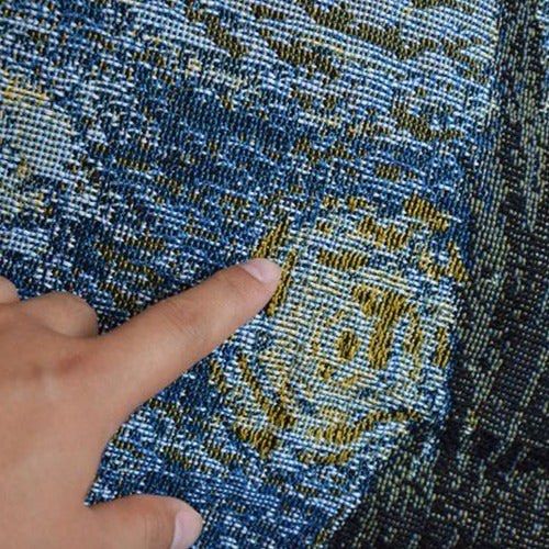 Starry Night Flatweave Rugs/Tablecloth/Blanket - Radical Homes Singapore