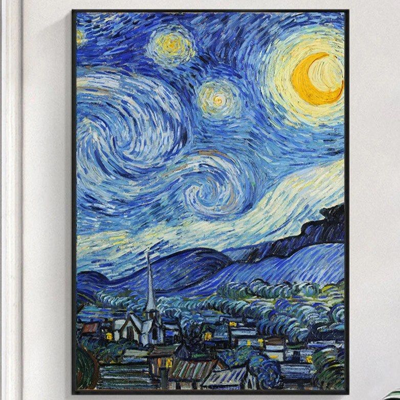 STARRY SKY Oil Painting - Radical Homes Singapore
