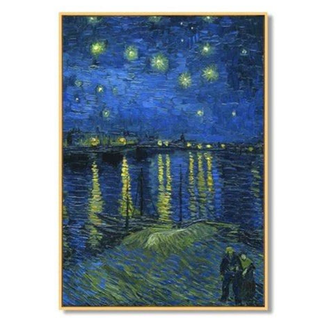 STARRY NIGHT Over The Rhone Painting - Radical Homes Singapore