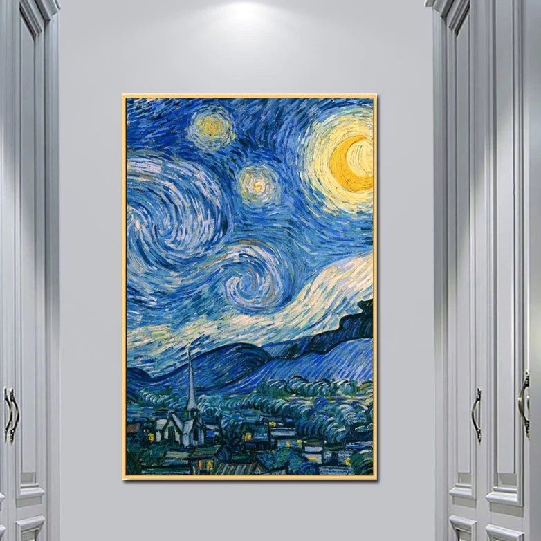 STARRY SKY Oil Painting - Radical Homes Singapore