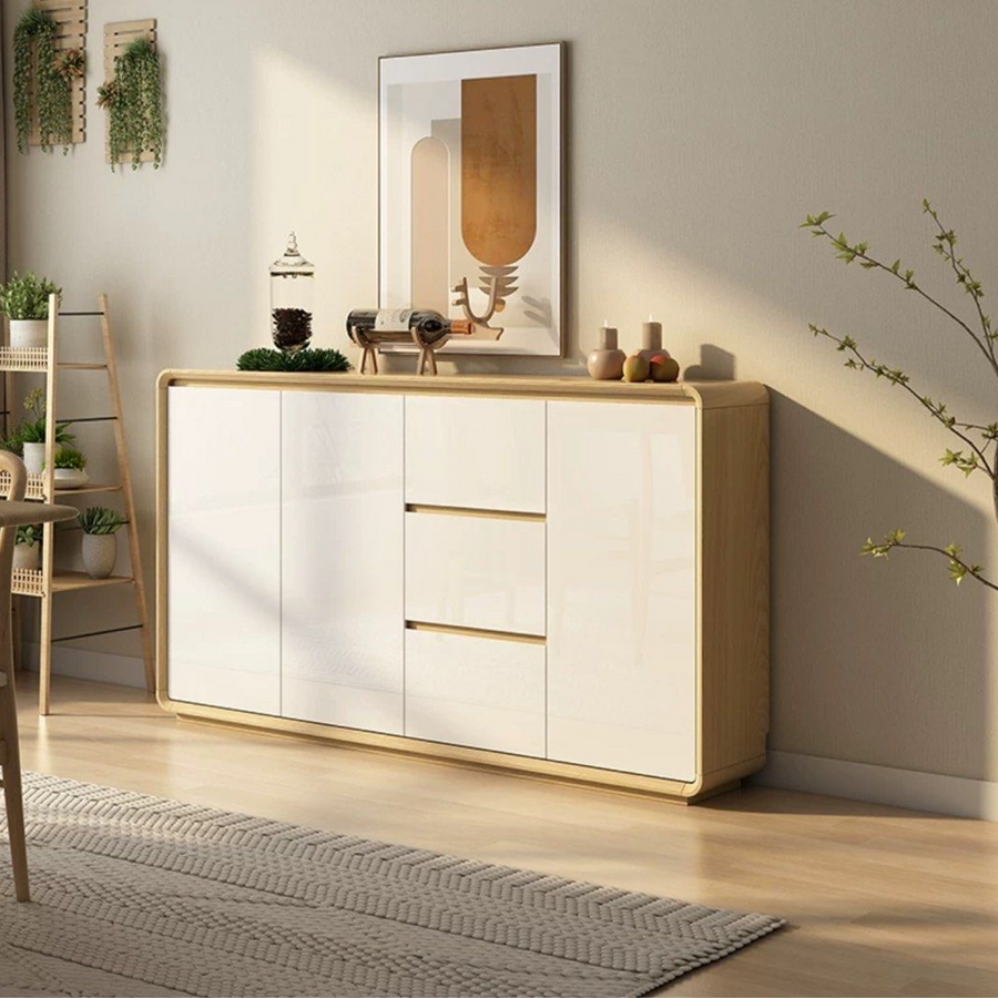 ISABELLA Modern Sintered Stone Sideboard - Radical Homes Singapore