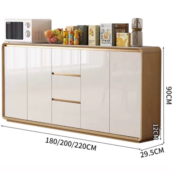 ISABELLA Modern Sintered Stone Sideboard - Radical Homes Singapore