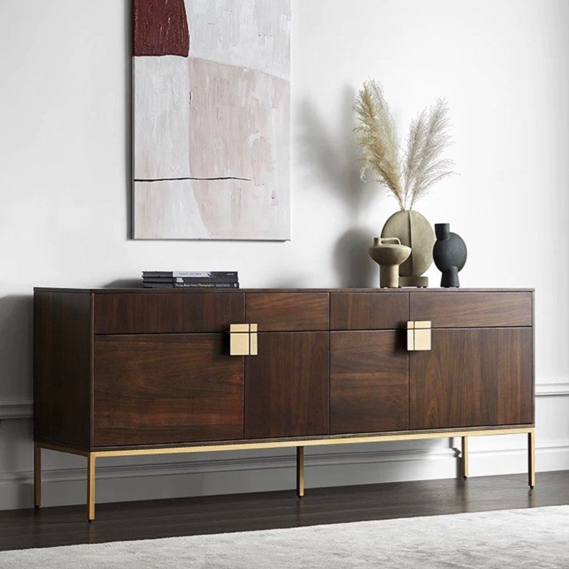 GUSNER Walnut Sideboard - Radical Homes Singapore