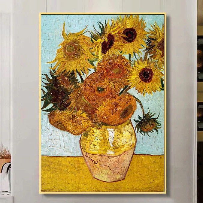 SUNFLOWERS Oil Painting - Radical Homes Singapore