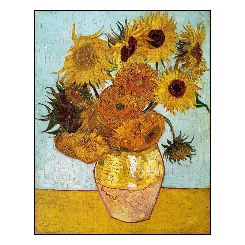 SUNFLOWERS Oil Painting - Radical Homes Singapore